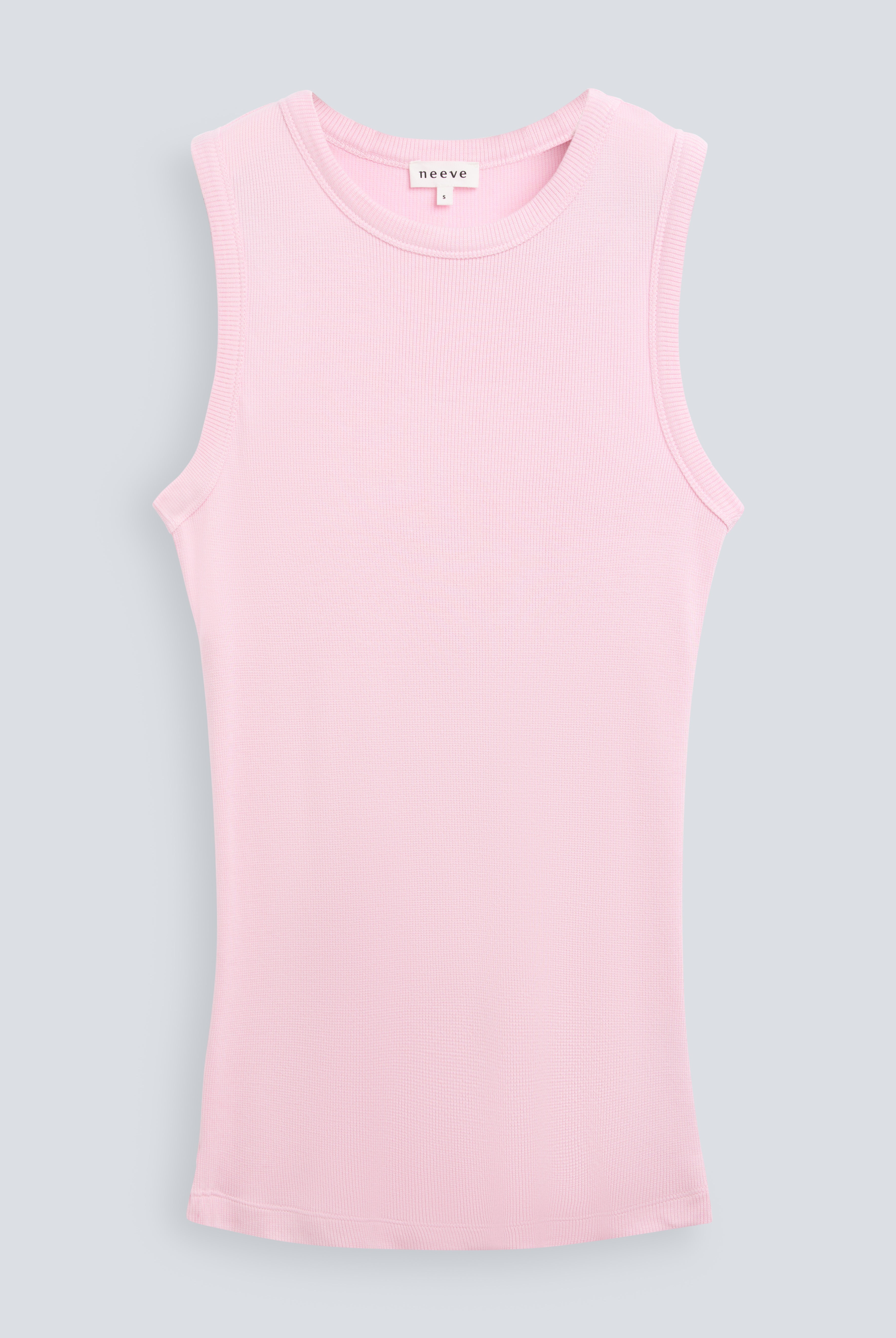 The Erin in Rose Pink. 98% modal lenzing with 2% elastane. Front view.