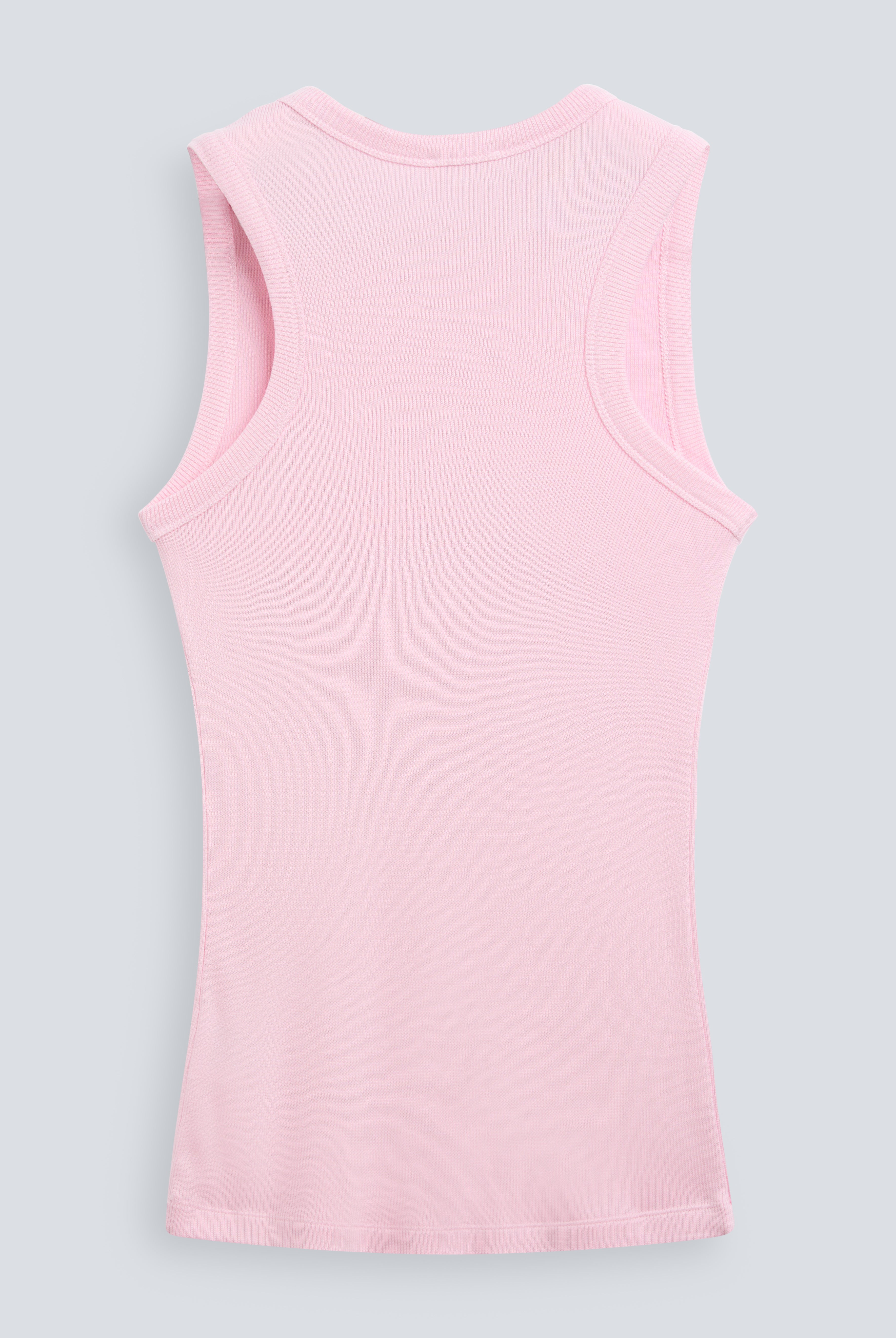 The Erin in Rose Pink. 98% modal lenzing with 2% elastane. Back view.