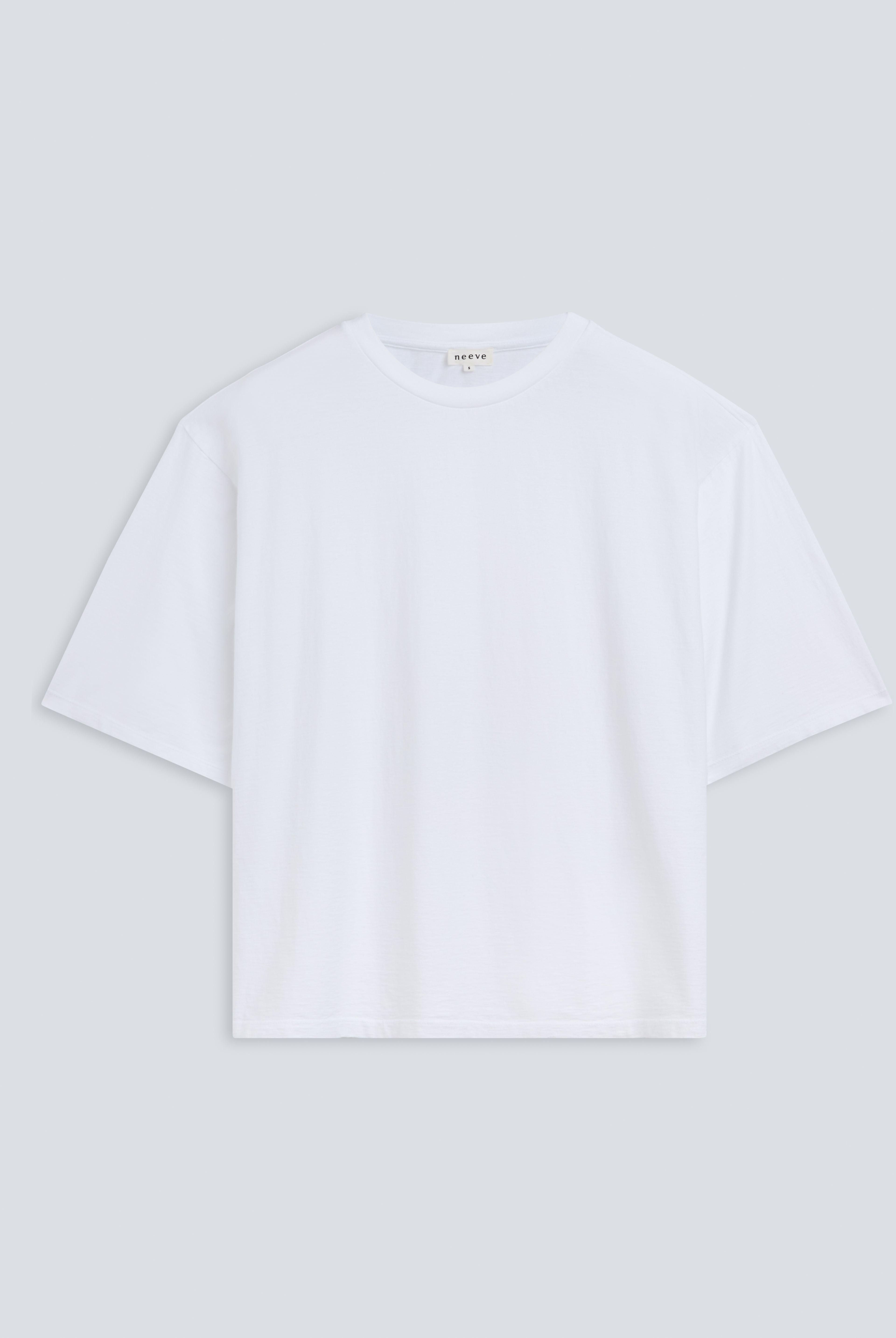 The Lara in Crispy White. 140 grams, 100% organic cotton. GOTS certified.