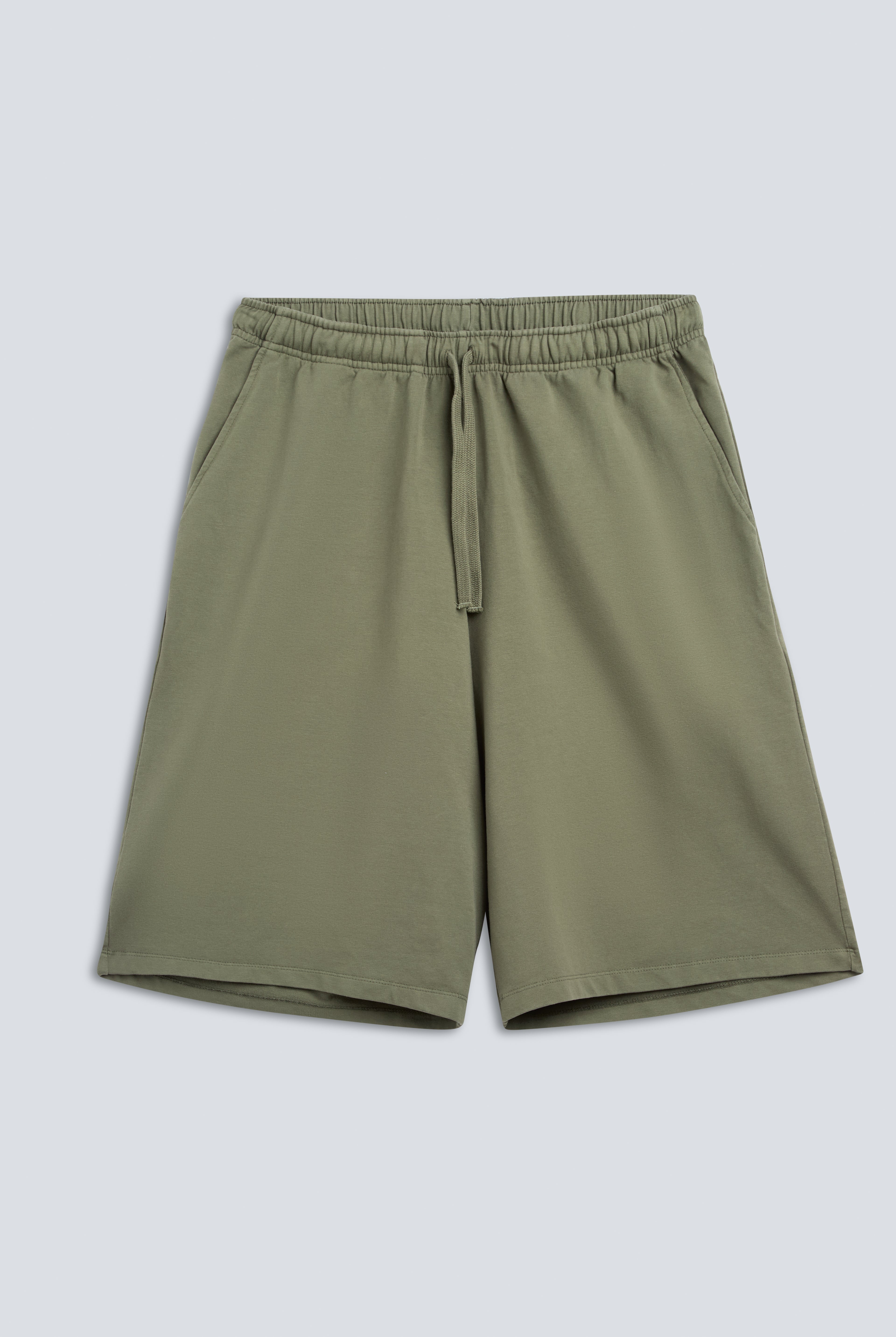 The Posey in Olive. 100% organic cotton babyfleece. GOTS certified.
