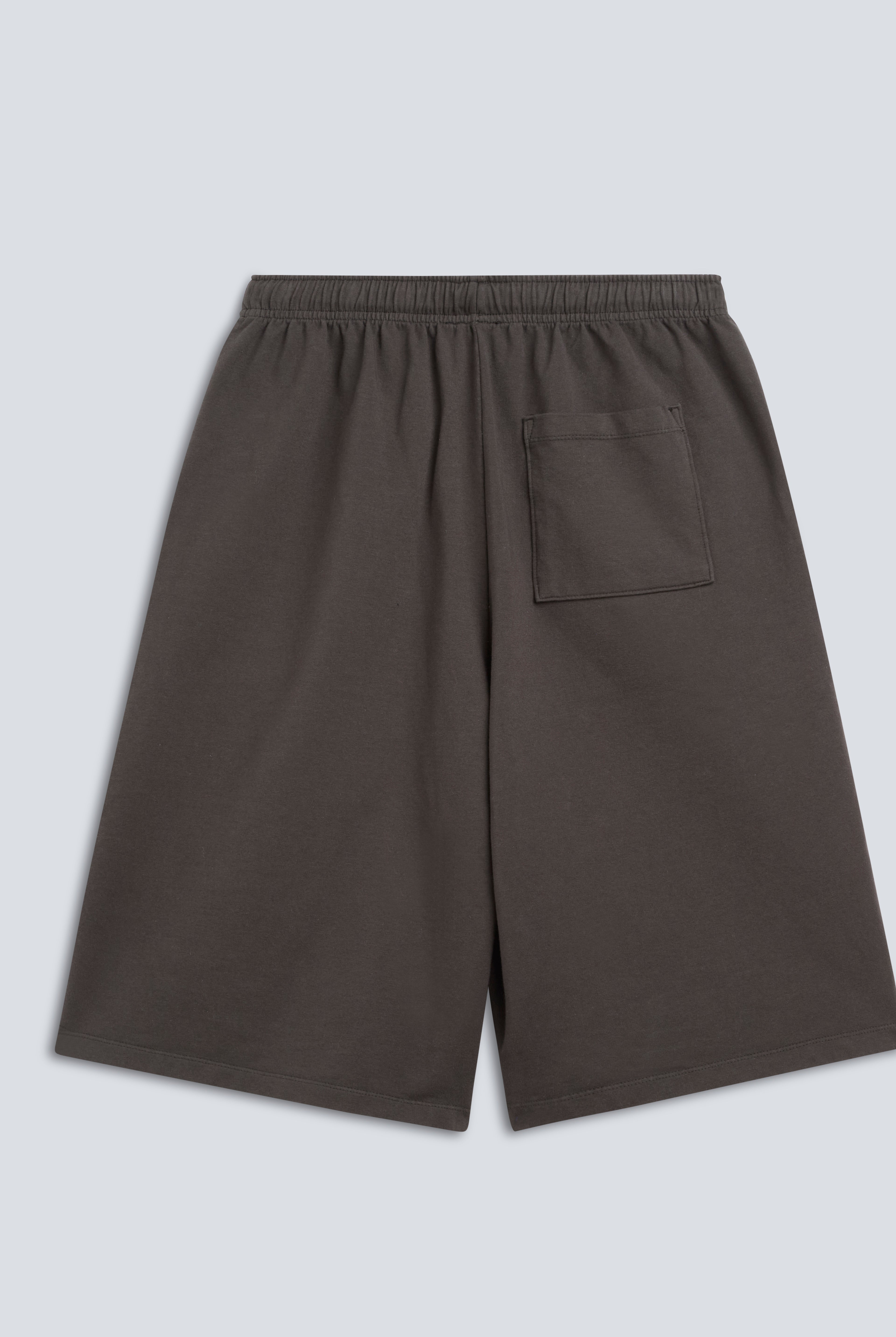 The Posey in Pitch Black. 100% organic cotton babyfleece. GOTS certified. Back view.