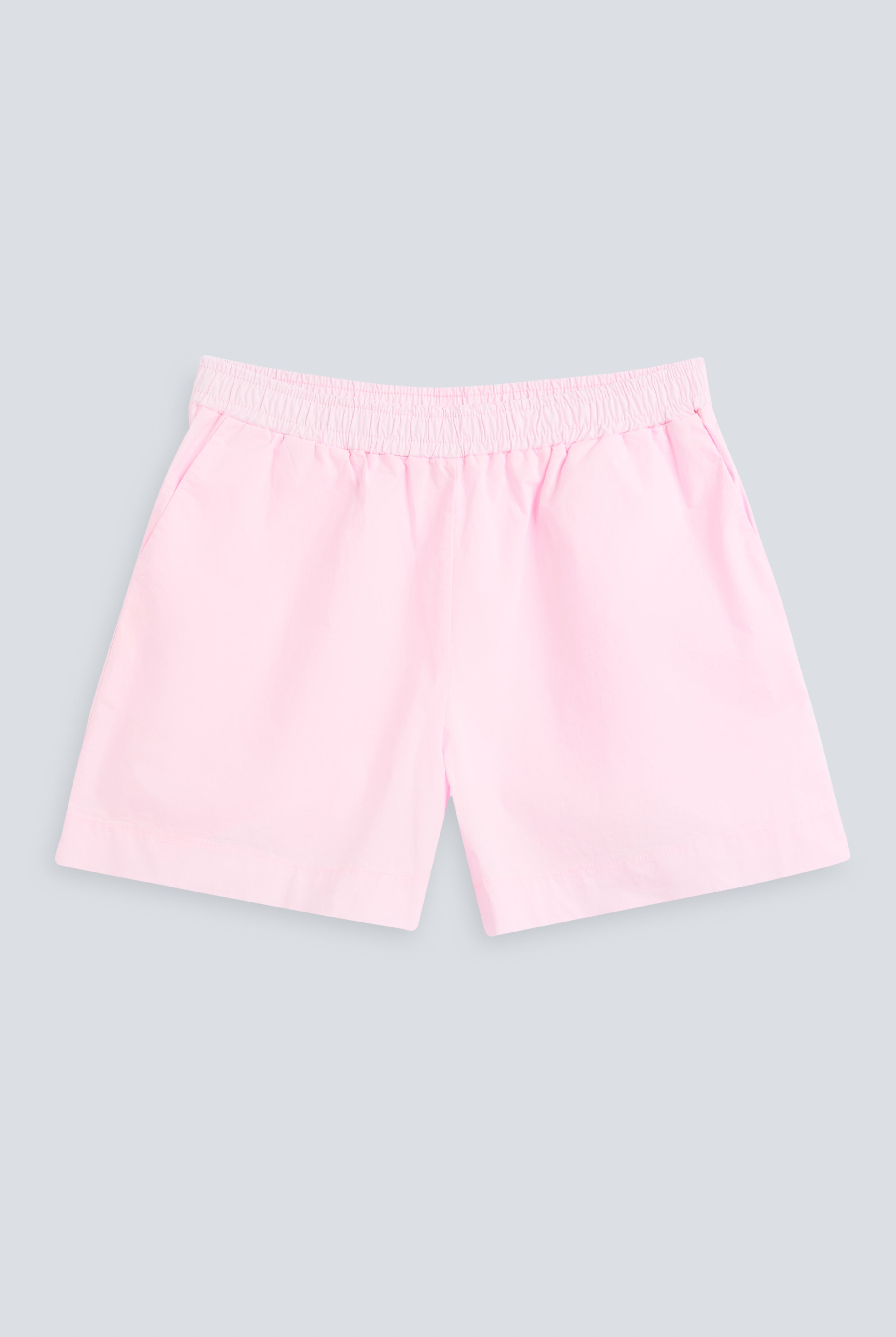 The Lux in Rose Pink. 97% pima cotton with 3% elastane. Front view.