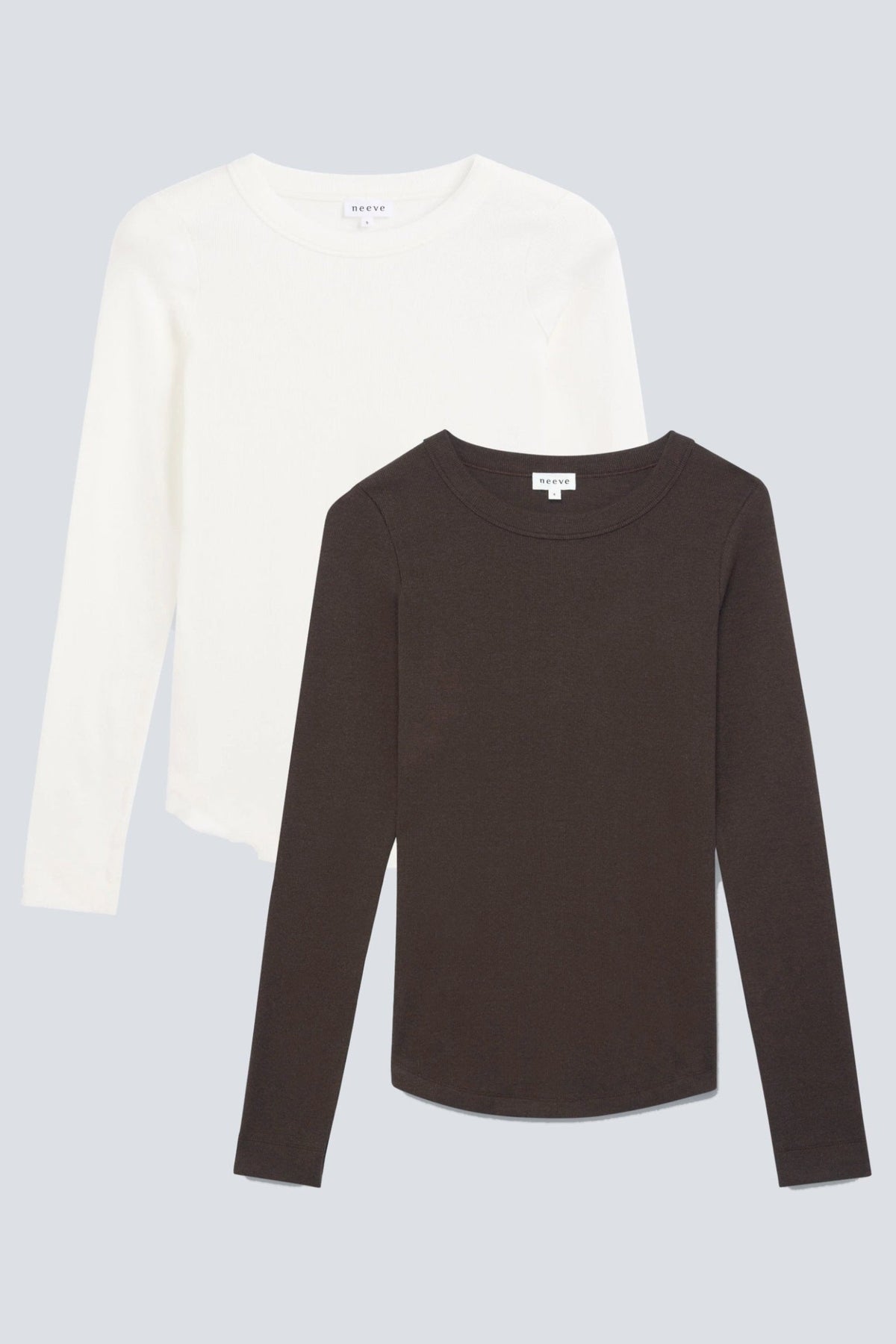Ripp-Longsleeve in Off-White.
