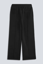The Gioia sweatpants essential black back view, sustainable loungewear made in Portugal
