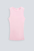 The Erin in Rose Pink. 98% modal lenzing with 2% elastane. Front view. 