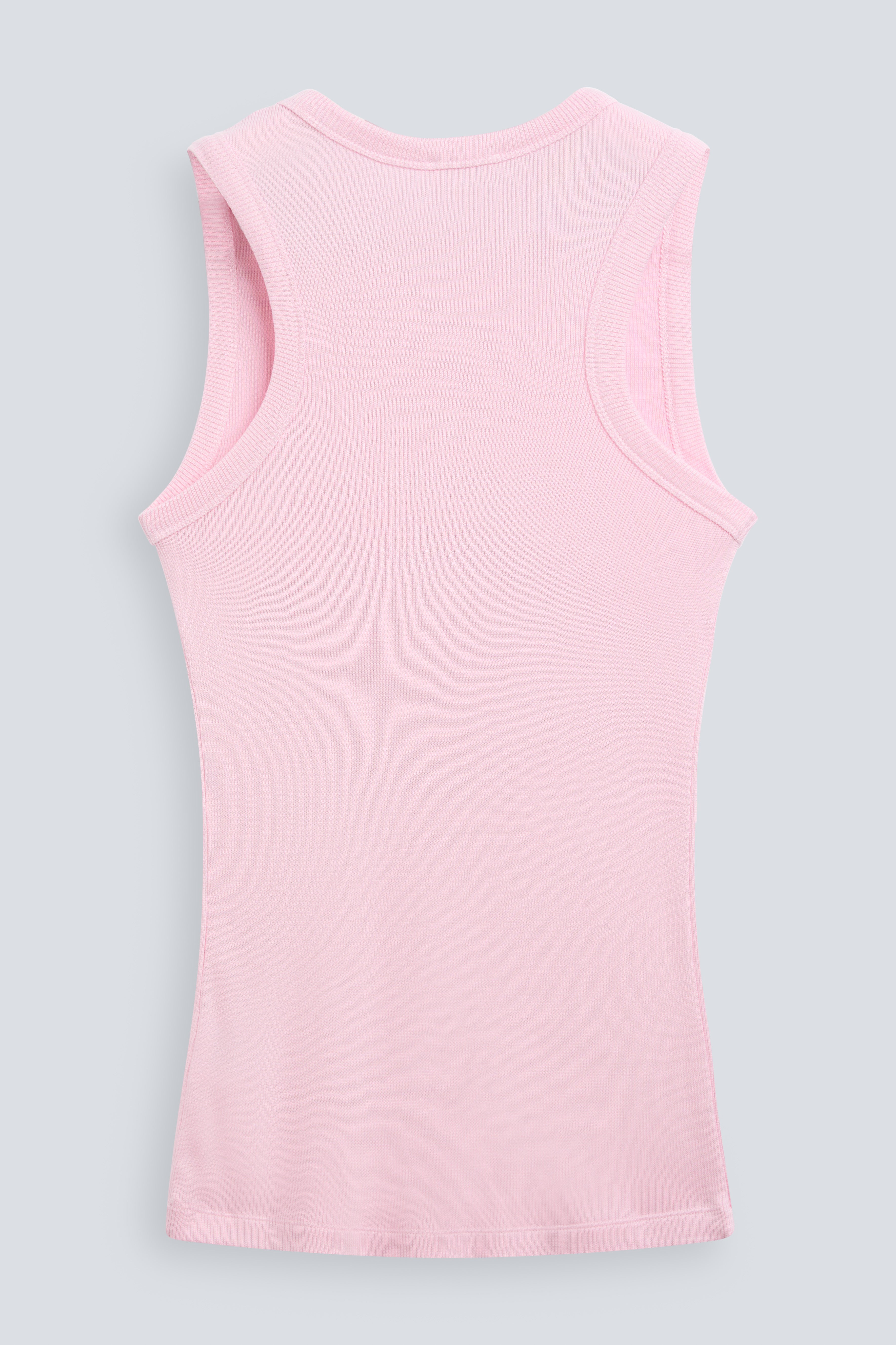 The Erin in Rose Pink. 98% modal lenzing with 2% elastane. Back view. 