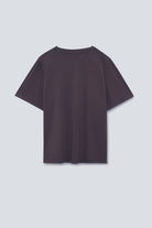 The Jess in Plum. 180 Gramm, 100 % Bio-Baumwolle. Rückansicht.