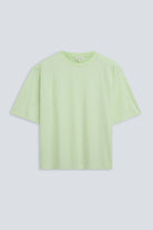 The Lara in Lime. 140 grams, 100% organic cotton. GOTS certified. 