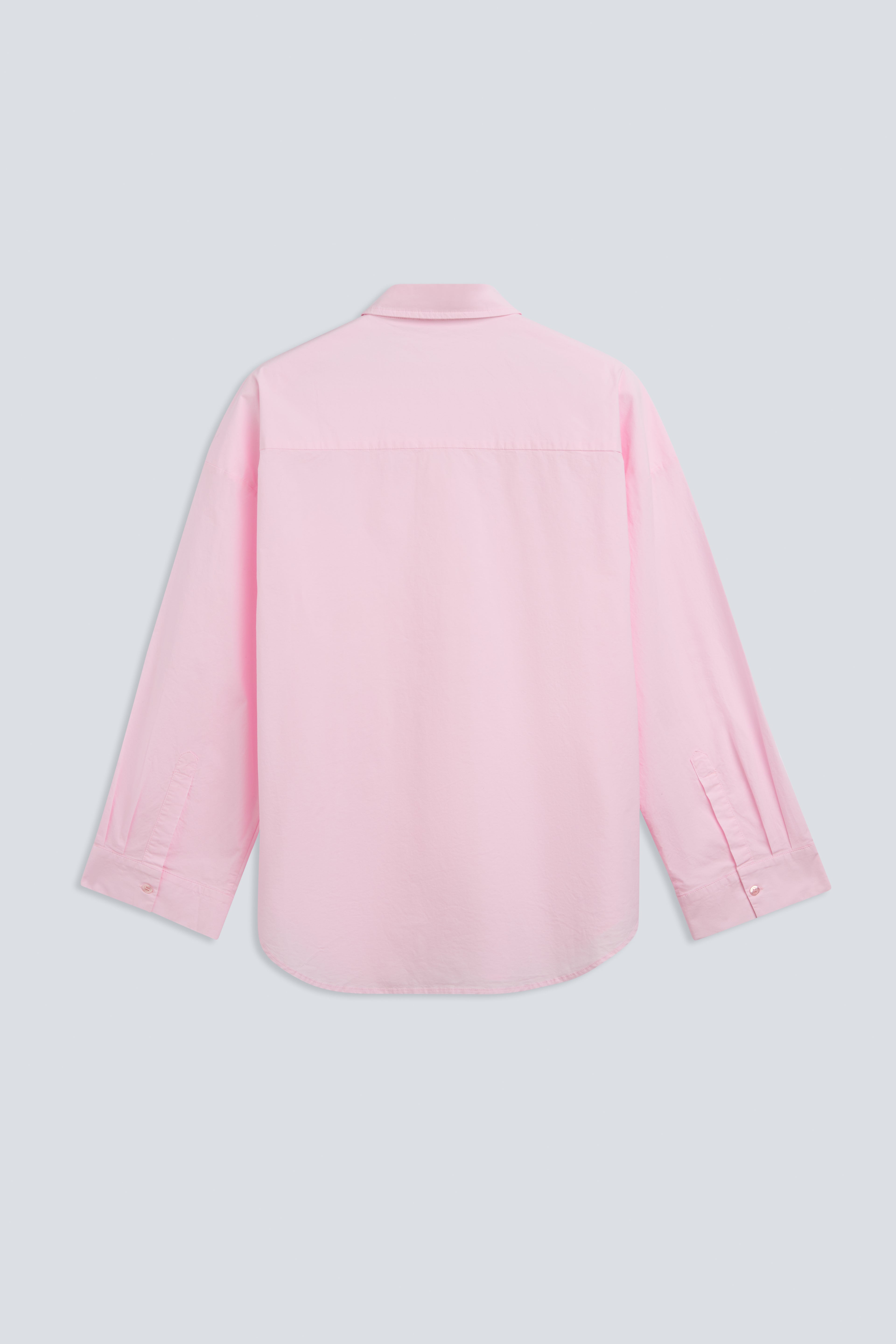 The Lune in Rose Pink. 97% pima cotton with 3% elastane. Back view. 