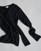 The Max in Essential Black 95% micromodal with 5% elastane. 