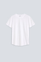 The Michelle Crispy White. 140 grams, 100% organic cotton. Front view. GOTS  