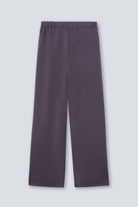 The Riley in Plum. 100% organic cotton babyfleece. Back view.