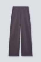 The Riley in Plum. 100% organic cotton babyfleece. Front view.