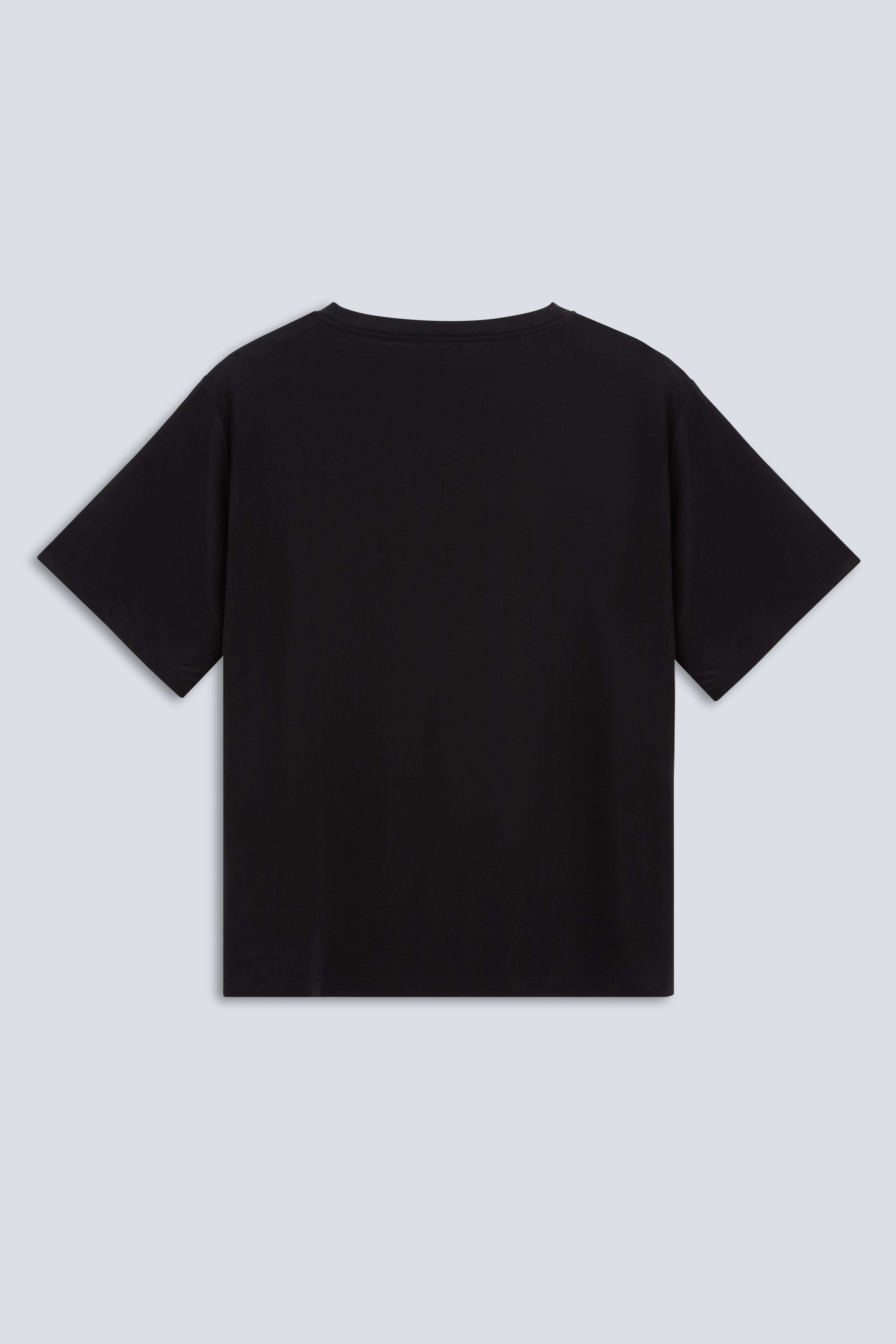 The Sadie in Essential Black. 100% Lyocell. Back view. 