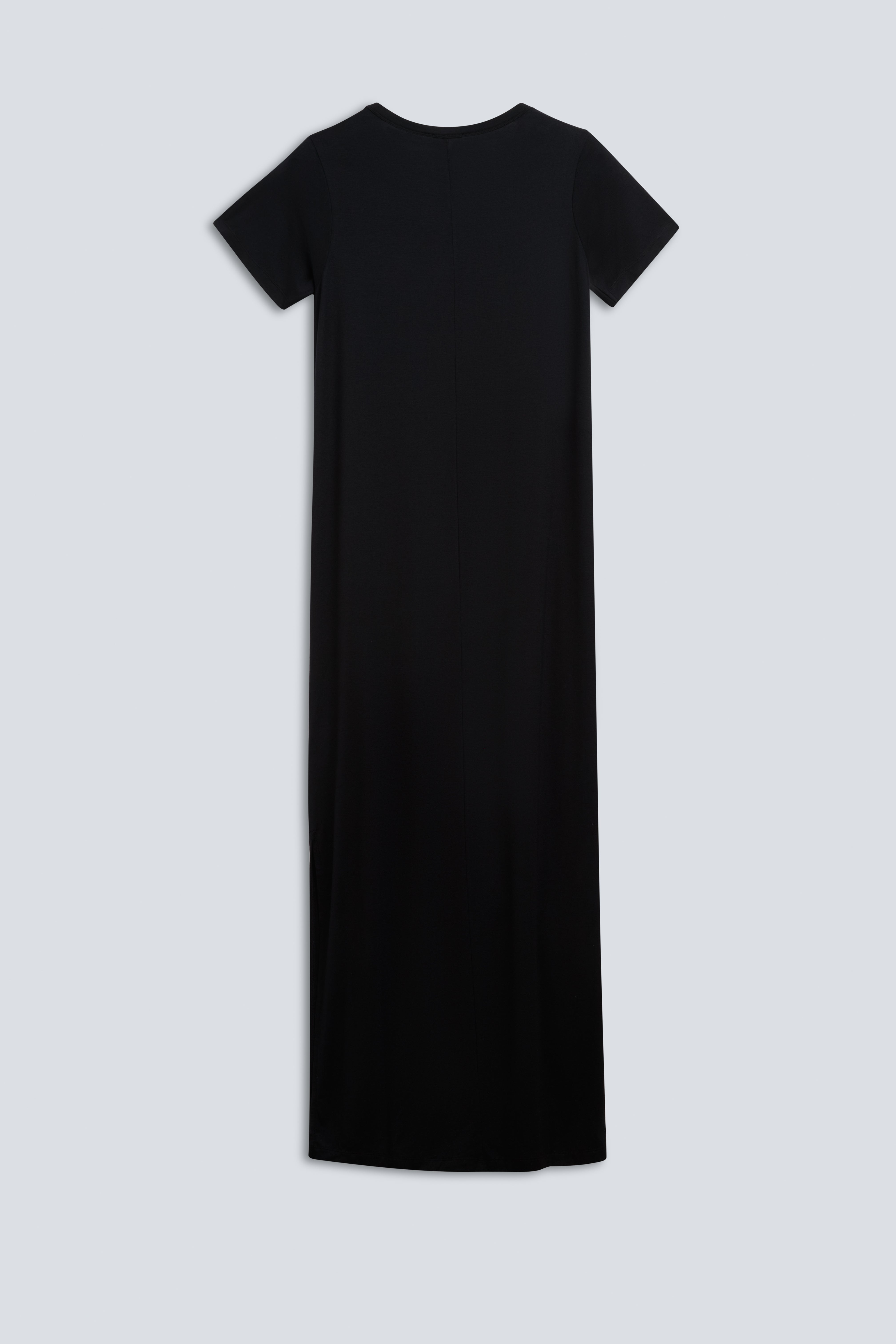 The Wren in Essential Black. 
95% Micromodal with 5% elastane. 
Back view. 