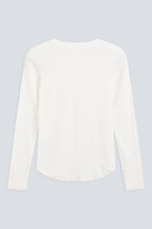 The Ella off-white organic cotton long sleeve back view