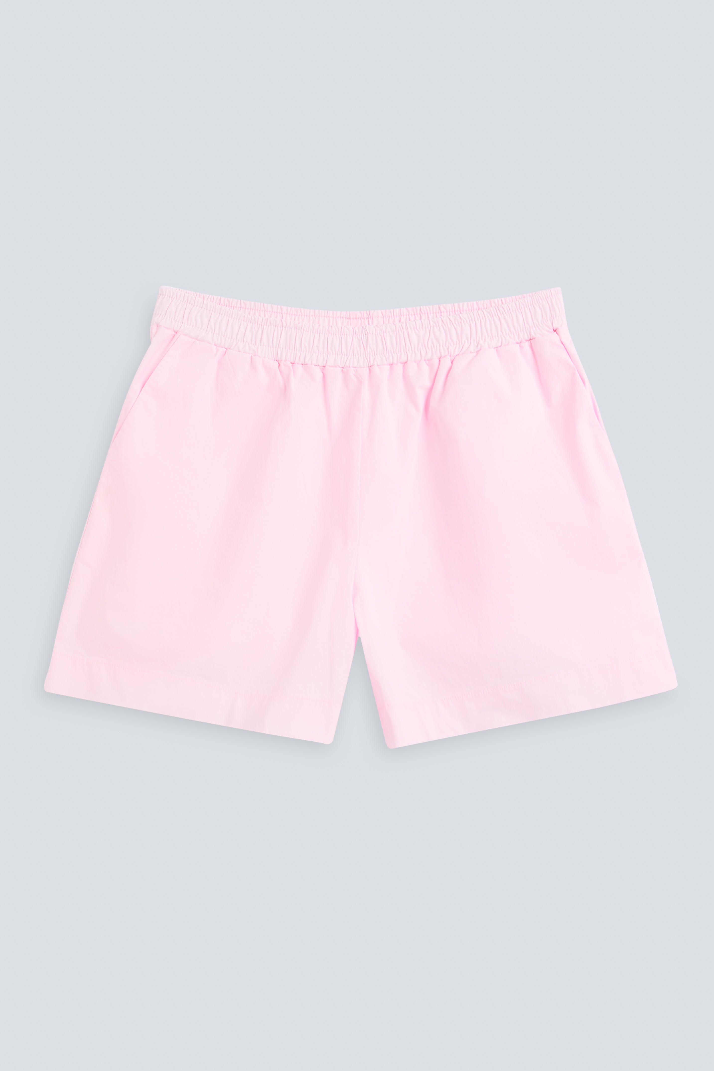 The Lux in Rose Pink. 97% pima cotton with 3% elastane. Front view. 