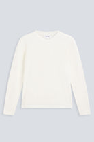 The Nora long sleeve in off-white front view, made in Portugal